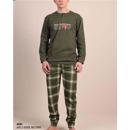 I Magazzini Sorriso art. 4030 - pigiama serafino ragazzo interlock - gary