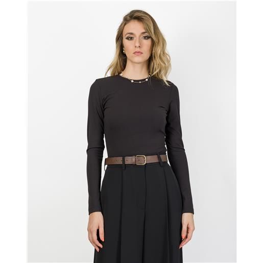 SILENCE LIMITED body girocollo a manica lunga - SILENCE LIMITED