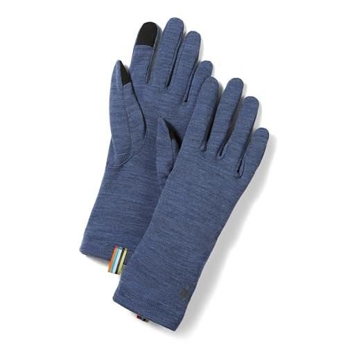 Smartwool unisex thermal merino guanti nightfall blue s