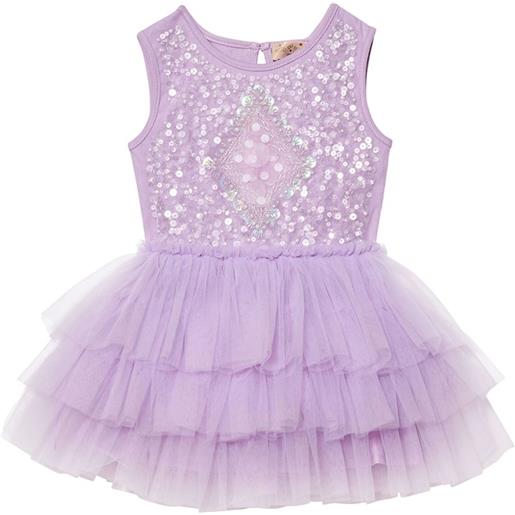 Tutu Du Monde abito con paillettes - viola
