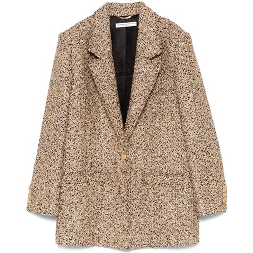 Alessandra Rich blazer in tweed - nero