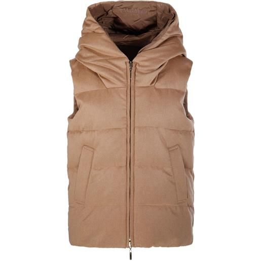 Max Mara gilet imbottito reversibile - toni neutri