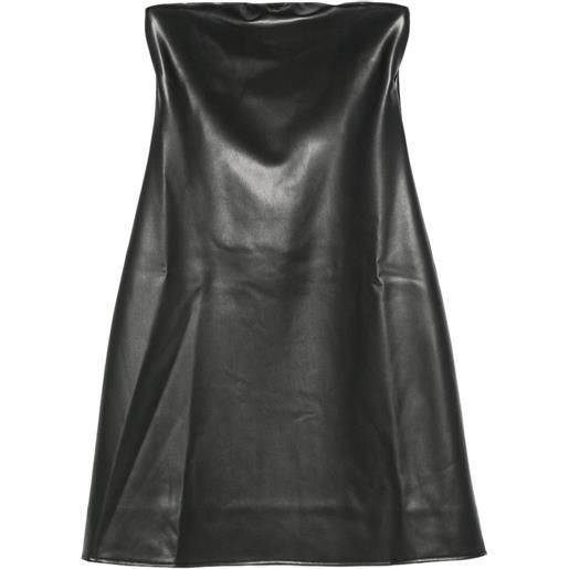 Courrèges abito con bustino - nero