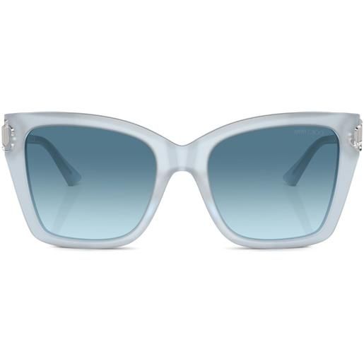 Jimmy Choo Eyewear occhiali da sole kira - blu