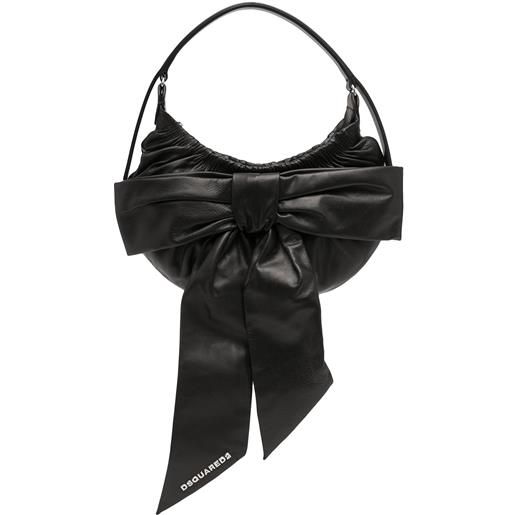 DSQUARED2 borsa a mano hobo mini - nero