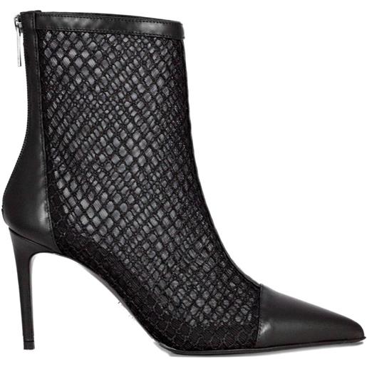 Sergio Levantesi stivaletti in pelle 80mm - nero