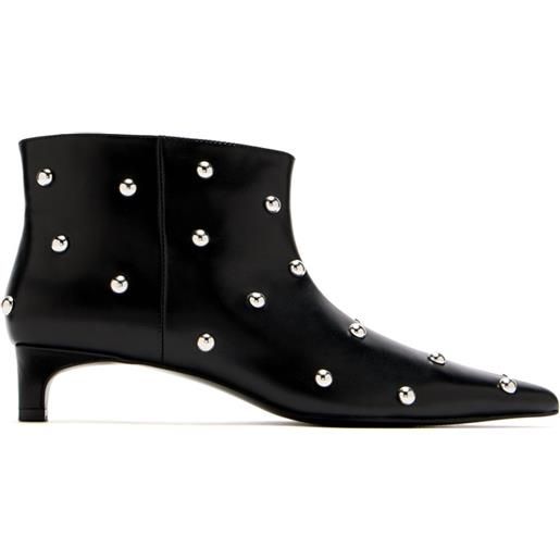 Senso stivali con borchie 40mm - marrone