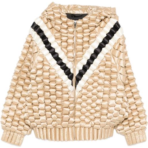 RAXXY cappotto con cappuccio - toni neutri