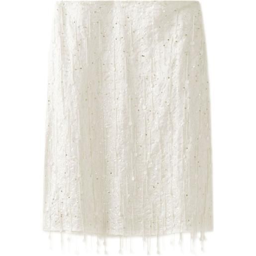 Asta Resort gonna midi fidan - bianco