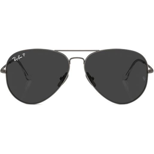 Ray-Ban occhiali da sole aviator con lenti colorate - grigio