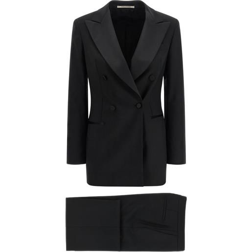 Tagliatore completo doppiopetto - nero