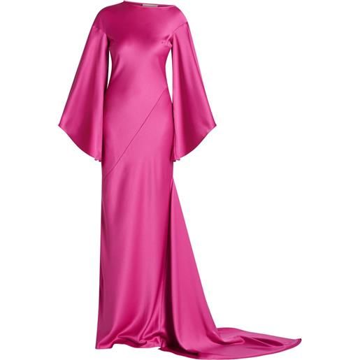 De La Vali abito con maniche svasate - rosa