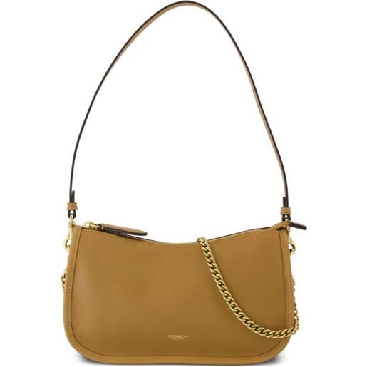 Coach borsa a tracolla waverly - marrone