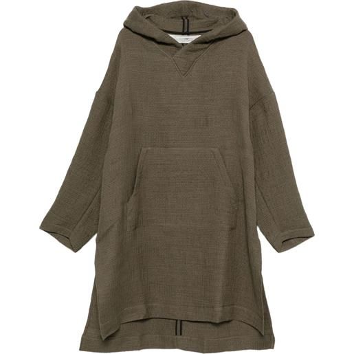 Individual Sentiments cappotto con cappuccio - verde