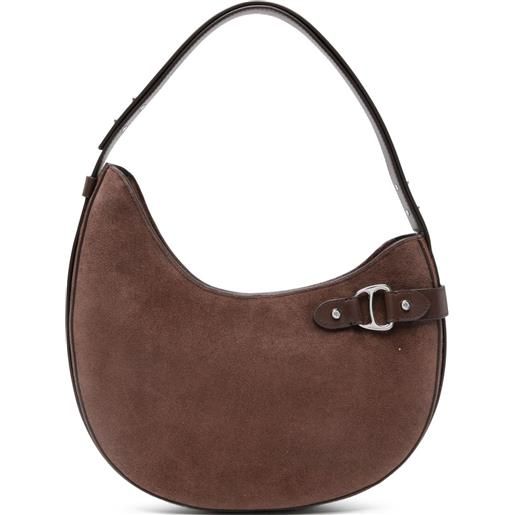 Lauren Ralph Lauren borsa a spalla tasha - marrone