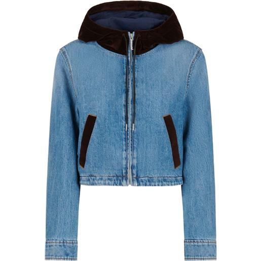Marni giacca denim - blu