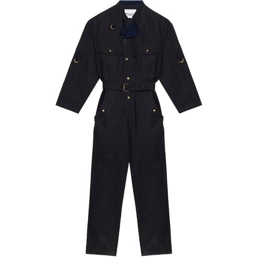MARANT ÉTOILE salopette dahona - nero