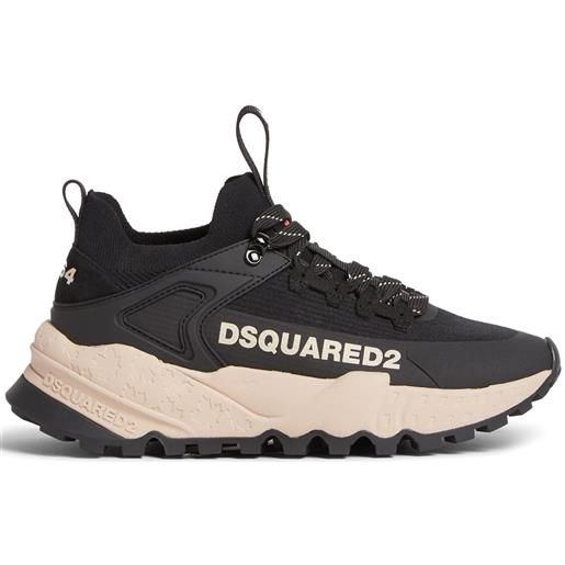 DSQUARED2 sneakers con lacci - nero