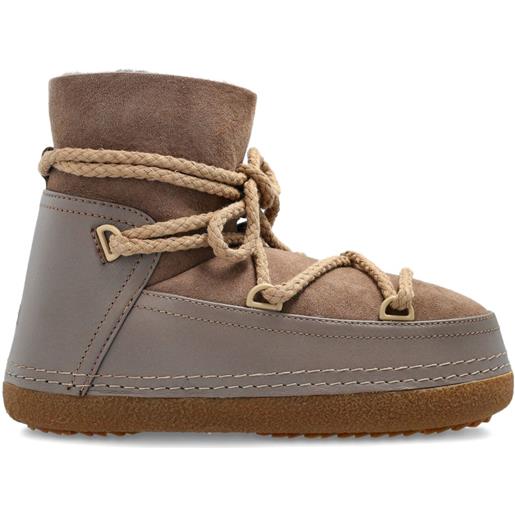 Inuikii sneakers con corda - marrone