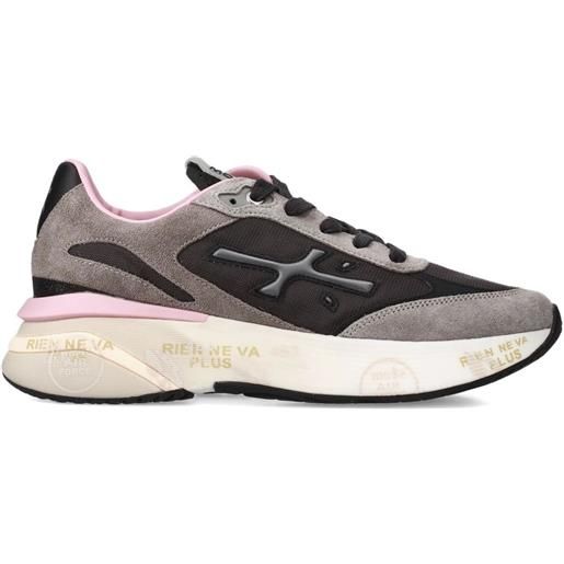 Premiata sneakers moerund con applicazione - grigio