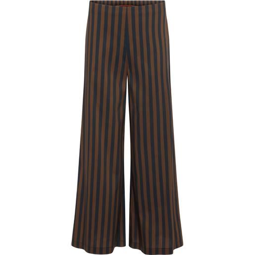 Simon Miller pantaloni toni a righe - marrone