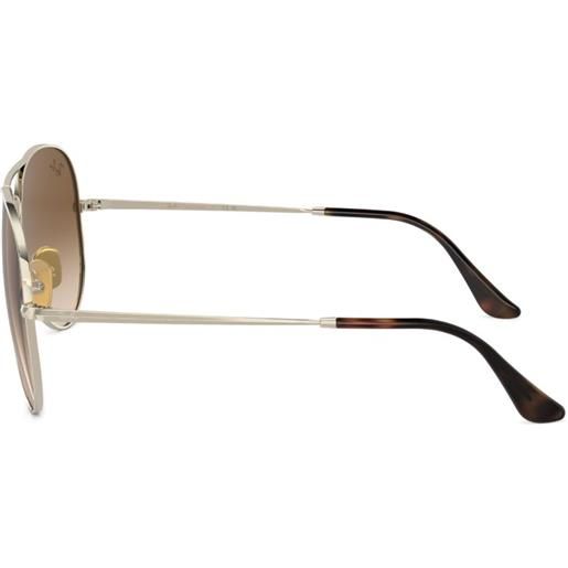 Ray-Ban occhiali da sole aviator con effetto sfumato - oro