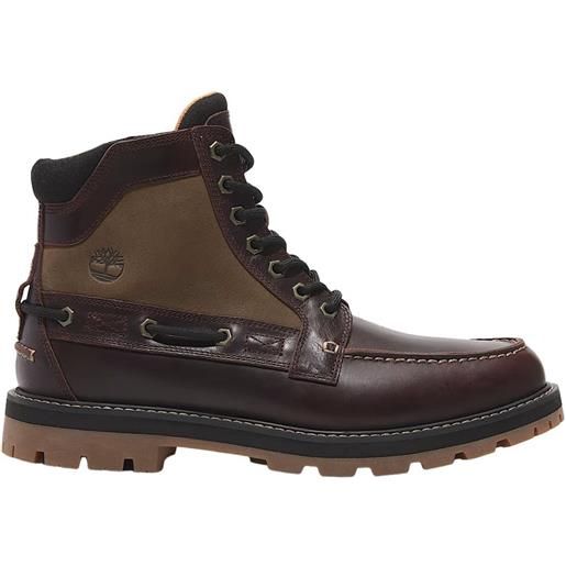 TIMBERLAND anfibio. Timberland britton in pelle marrone bordeaux