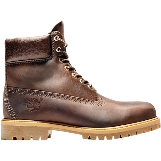 TIMBERLAND anfibio. Timberland tb127097 in pelle marrone