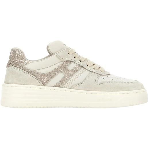 Hogan sneakers Hogan h630 in camoscio avorio