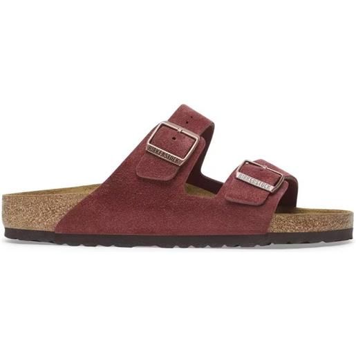 Birkenstock arizona in pelle scamosciata bordeaux