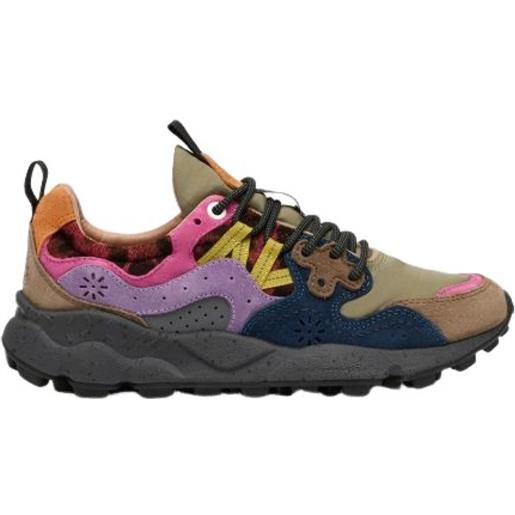 Flower Mountain sneakers Flower Mountain 1f07 in tessuto tecnico verde