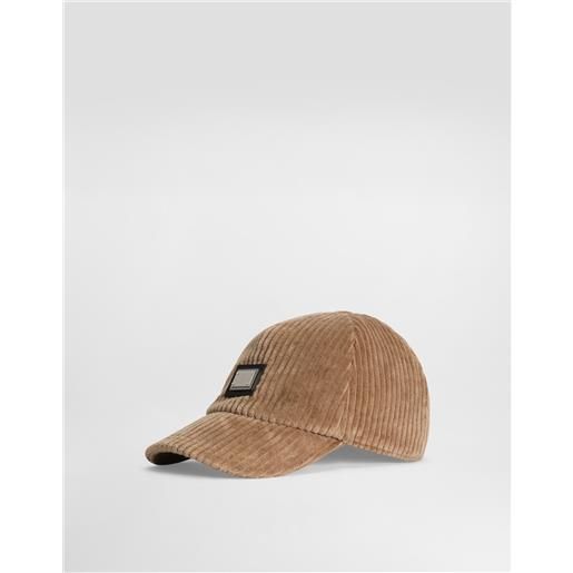 Dolce & Gabbana cappello baseball in velluto