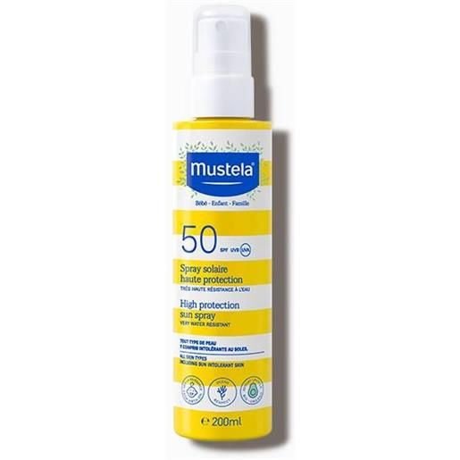 Mustela spray latte solare bambini spf50+ 200ml