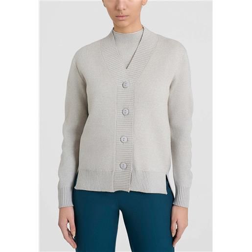 Ragno cardigan donna manica lunga bottoni viscosa invernale ragno dn53mi