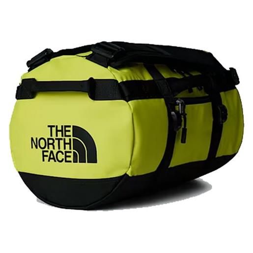 The North Face base camp duffel xs, sulphur spring green/tnf black