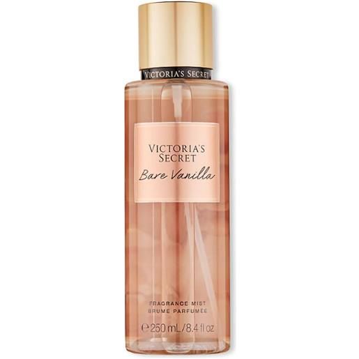 Victoria's secret bare vanilla - acqua profumata per il corpo 250 ml