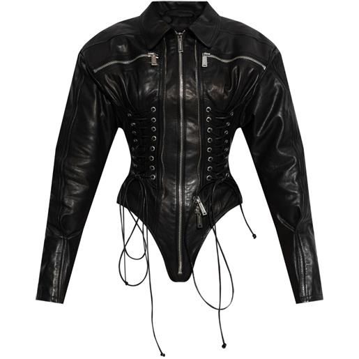 DSQUARED2 giacca ducati x d2 con zip - nero