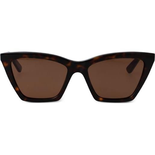 Alexander McQueen Eyewear occhiali da sole am0536s - marrone