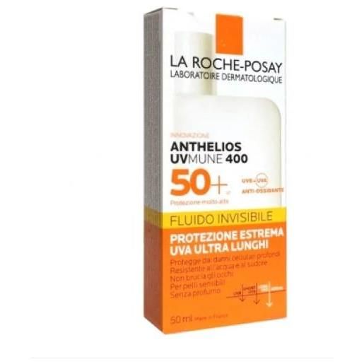LA ROCHE POSAY-PHAS anthelios uvmune 400 fluido invisibile senza profumo spf50+ la roche-posay 50ml - la roche posay - 982981666