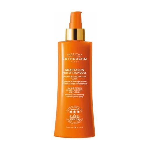 INSTITUT ESTHEDERM PARIS institut esthederm adaptasun sea and tropics lozione corpo hydra-protective - forte sun 200ml