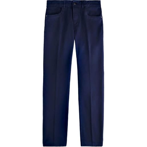 Fay pantaloni con 5 tasche - blu