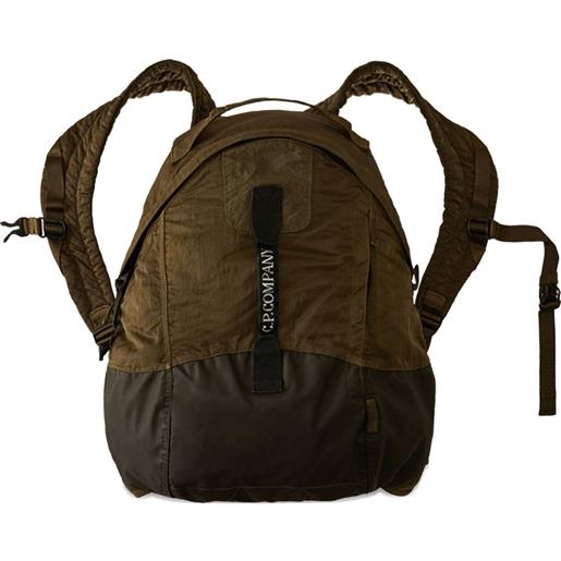 C.P. Company zaino con logo - verde