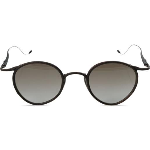 Rigards cat-eye frame sunglasses - marrone