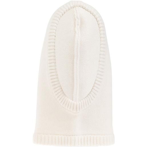 Lisa Yang passamontagna in cashmere - bianco