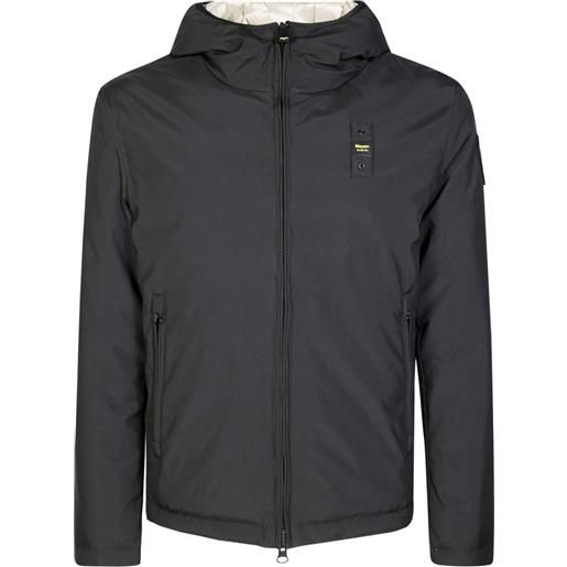 Blauer giacca ballard con cappuccio - nero