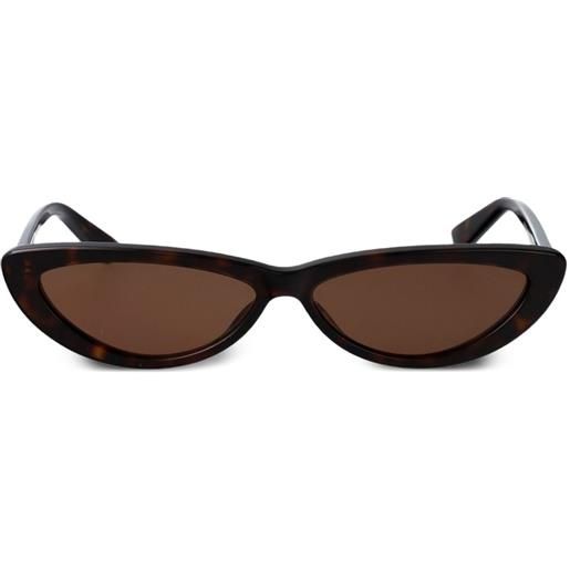 Alexander McQueen Eyewear occhiali da sole am0535s - marrone