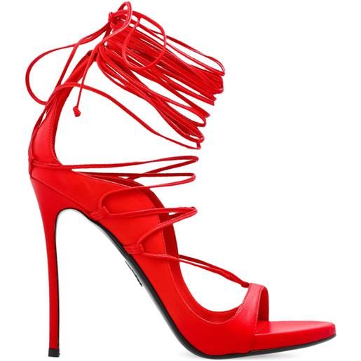 DSQUARED2 sandali vaquera con tacco 120mm - rosso