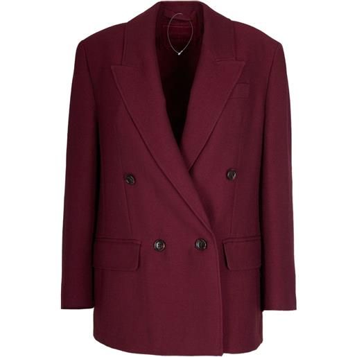 Marella giacca doppiopetto - rosso