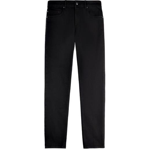 Fay jeans con design a cinque tasche - nero