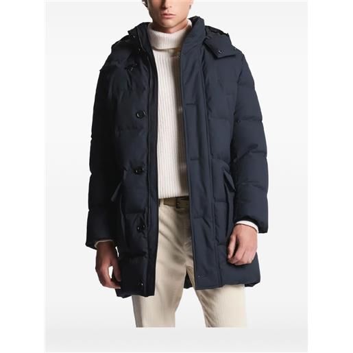 Fay parka jakna in gabardine - blu